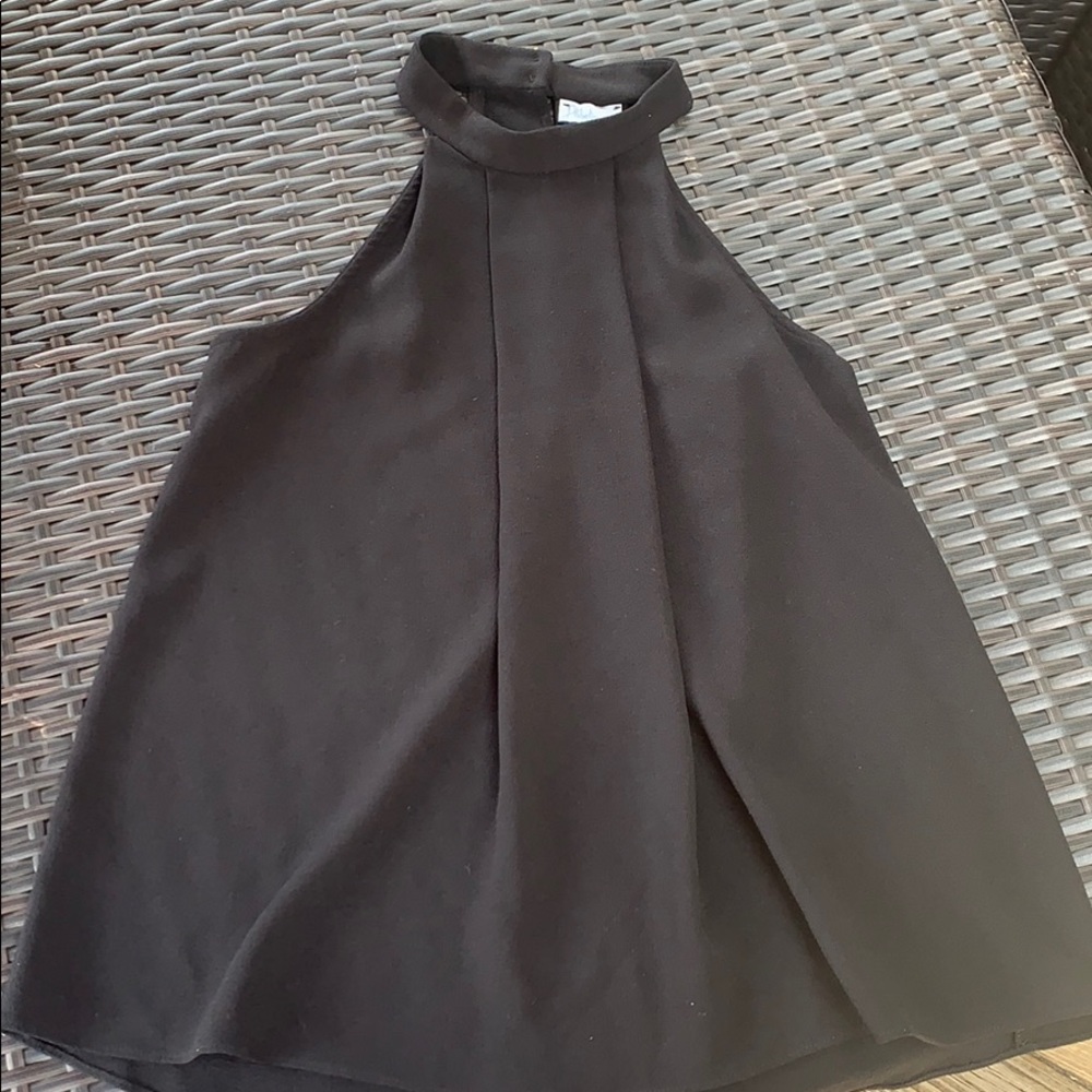 Black Abbeline high neck top